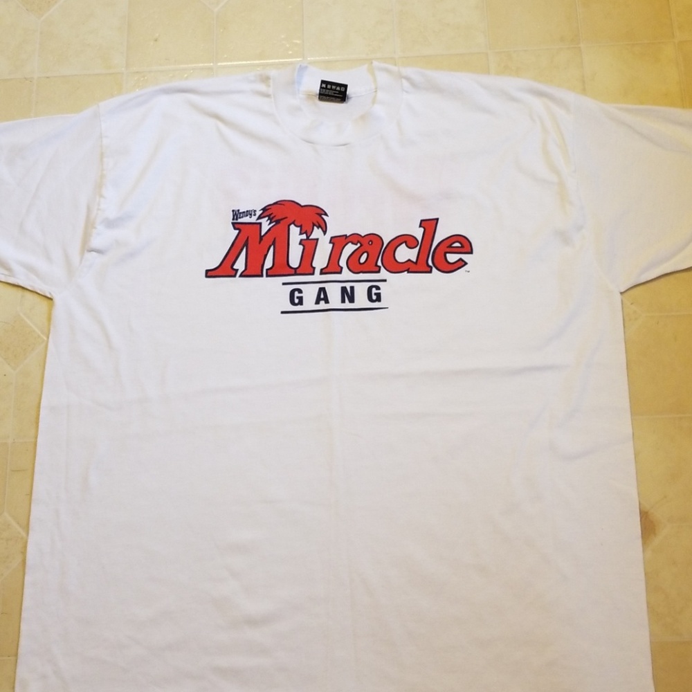 VTG Wendy's Miracle Gang Men's Tee Size XXL